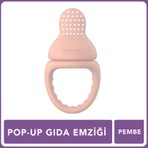 Mochi Pop-Up Gıda Emziği Pembe