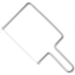 Homvira🧀 Paslanmaz Çelik Peynir & Kek Kesme Teli (Yedek Tel)Hassas Dilimleyici, Ergonomik Tutma Saplı 🍰🔪