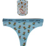 GOST LİRİA -Cute Dog Desenli Kadın String Külot
