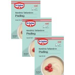 Dr. Oetker Kendiniz Tatlandırın Şekersiz Puding Vanilinli 40 gr x 3 Adet