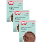 Dr. Oetker Kendiniz Tatlandırın Şekersiz Puding Kakaolu 55 gr x 3 Adet