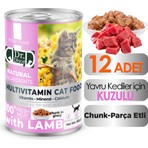 Dr.Diyor Kuzu Etli Yavru Kedi Maması  12 Adet
