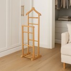Just Home 120 cm Çift Tepeli Dilsiz Uşak - Natürel Renk Şık Görünüm