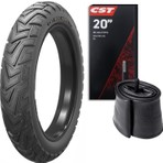 Cst 20X4.00 Siyah Ambro Zırhlı Fat Bike Lastik Seti Yüksek Performanslı 20x4.00 Lastik Ölçüsü