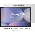 Samsung Galaxy Tab S9 Fe - S10 Fe Ekran Koruyucu Paperlike Kağıt Hissi Kalemle Uygun