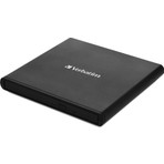 Verbatim Slimline Harici CD/DVD Yazıcı USB 2.0 - Siyah (98938)
