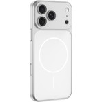 Gpack iPhone 17 Pro Max Uyumlu Kılıf Spark M-Safe Şarj Özellikli Kamera Korumalı Gümüş