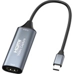 Wishora Store Type-C 3.1 To HDMI 1080P 60Hz 4K 30Hz Video Capture Görüntü Yakalama Kartı (Type-C To HDMI 4K 30Hz 1080P 60Hz)
