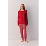 Suwen Paisley Pijama Takımı
