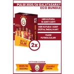 Mythos Cards Eco Bundle - Galatasaray - Pulse Futbolcu Kartları 2025/26 - 2 Paket