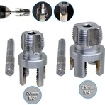 Titi 6484 20/25 mm PVC PPRC Boru Diş Açma Aparatı (2'li Set) Profesyonel Kalite ve Dayanıklı Malzeme