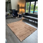 Doğuş Peluş Halı Tavşan Camel Yumuşak Dokulu Peluş Halı Dikdörtgen