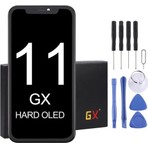 Çelik Pro Apple Uyumlu iPhone 11 Ekran LCD Dokunmatik Full Gx Incell Metal Malzeme