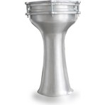 Esmeray Müzik 5 Numara Profesyonel Alüminyum Darbuka Metal Yapısı ile Hafif ve Taşınabilir