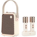 Divoom SongBird-HQ Beyaz 50 Watt Taşınabilir Bluetooth Hoparlör Çift Mikrofonlu 6 Ses Efektli