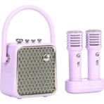 Divoom Songbird-Se Lila Çift Mikrofonlu 18W Bluetooth Hoparlör