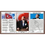 Hugo Kırtasiye Milli Levha 3 Lü Mdf Çerceve 45X90