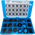 Segor Emniyet Segman Seti Dın 471 Dış Segman Seti 490 Adet