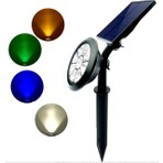Cata CT-7321 18W RGB Solar Bahçe Armatürü Siyah Plastik Malzeme ile Enerji Tasarruflu Aydınlatma