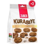 Züber Orijinal Yulaflı Kurabiye 80g x 3 Adet (Ev Yapımı Tadında)