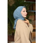 Pilise Eşarp 70345-16 Kot Mavi