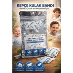 Belirtilmemiş Çift Taraflı Kepçe Kulak Bandı – Bebek, Çocuk ve Yetişkinler İçin Beyaz Görünmez Kulak Sabitleyici Bant