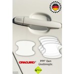 Kocamın Tasarımı Araba Kapı Kolu Içi Koruyucu Ppf Film 4 Parça Alman Malı Parlak Şeffaf Boya Çizik Önleyici Tırnak Koruma Sticker
