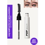 Pop Beauty Kaş Sabitleyici ve Şekillendirici, Kaş Fırçası, Tarağı ve Sabitleyici Jel (Laminasyon Etkili)