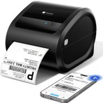 Phomemo D520-BT Bluetooth+Usb Termal Yazıcı, Siyah - Barkod/adres/posta Etiketi, Pazaryerleri Ile Uyumlu