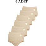 Berrak Toparlayıcı Yüksek Bel Kadın Külot 6'lı Paket