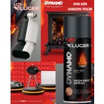 Mzf Kluger Siyah 700°C Isıya Dayanıklı Sprey Boya Kolay Uygulama ile Modern Tasarım