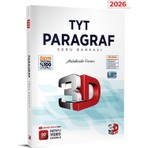 3D Yayınları 3D TYT Paragraf Soru Bankası Ciltli 296 Sayfa Üniversite Hazırlık İçin