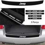 Jeep Renegade Bağaj ve Kapı Eşiği Karbon Sticker (Set)