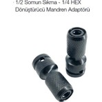 Gfb 2794 Somun Sıkma-Hex Dönüştürücü Mandren Adaptörü 1 Parça 9 cm Uzunlukta Alaşım Çelik Malzeme