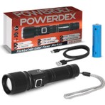 Powerdex PD-6200 El Feneri Şarjlı 15W 1500 Lümen Su Geçirmez