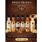 Sweet Heaven 6'lı Kahve Şurubu 110 ml x 6 Adet Premium Lezzetli Aroma 660 ml