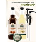 Gold Gull Beyaz Çikolata & Karamel Aromalı Kahve & Meyve Şurubu 2 x 700 ml