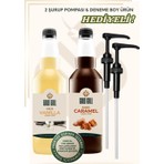 Gold Gull Vanilya & Karamel Aromalı Kahve & Meyve Şurubu 2 x 700 ml