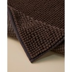 English Home Macaroni 50 x 80 cm Kahverengi Banyo Paspası Kaydırmaz Taban ve Şık Desen