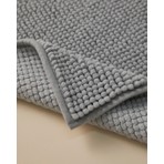 English Home Macaroni Kaydırmaz Taban Banyo Paspası 50x80 cm Gri