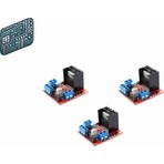 Electrolink 3-Adet L298N Çift Motor Sürücü Kartı