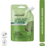 Dermokil Akne ve Siyah Nokta Karşıtı Matcha Özlü Kil Maskesi 30 ml