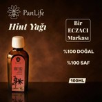 Panlife 100 ml Hint Yağı %100 Saf ve Doğal Castor Oil Doğal Cilt & Saç Bakım Yağı
