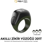 Iqibla Smart Ring J01T Jood Lite Akıllı Zikir Yüzüğü Yeşil Renk