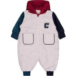 Civil Baby Harf Baskılı 6-18 Ay Astronot - Bej