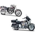 1/18 Harley-Davidson Ikili Motorlar 70'ler
