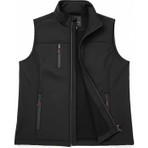 KD İş Giyim Siyah Softshell Yelek 3 Cepli Fermuarli Günlük & Spor