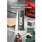 CAXCOLORS Pas Önleyici Antikorozif Metal Astarı Sprey 400ML - Pas Durdurucu ve Boya Tutundurucu Gri Primer