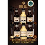 Gold Gull Kahve Lezzet Seti 6 x 300 Ml.