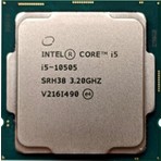 Intel Core i5 10505 CPU 本体 Intel I5-10505 Altı Çekirdek 3.20 Ghz LGA1200 Tray Işlemci Fiyatı